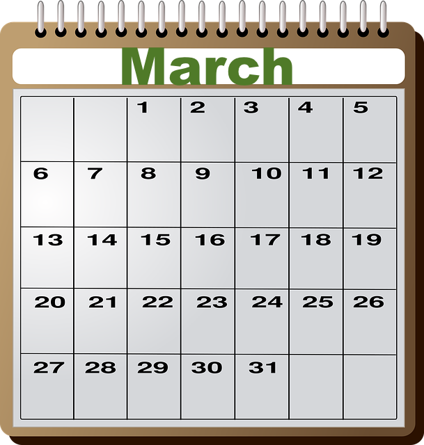 calendarMarch
